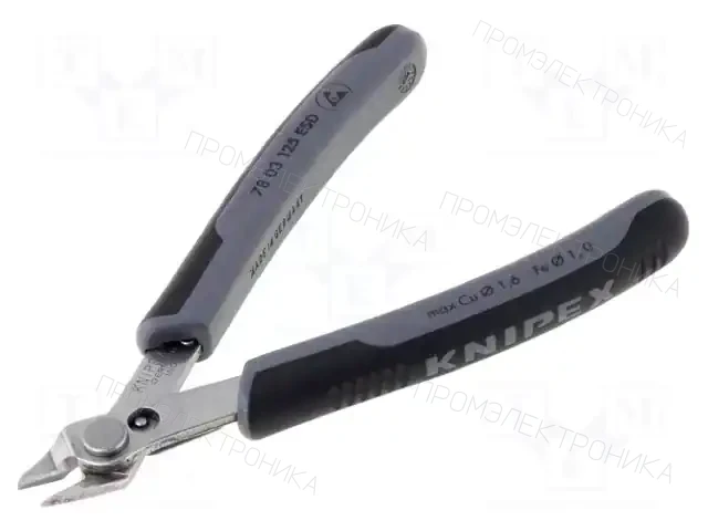 KNIPEX 78 03 125 ESD — Клещи-кусачки для резки