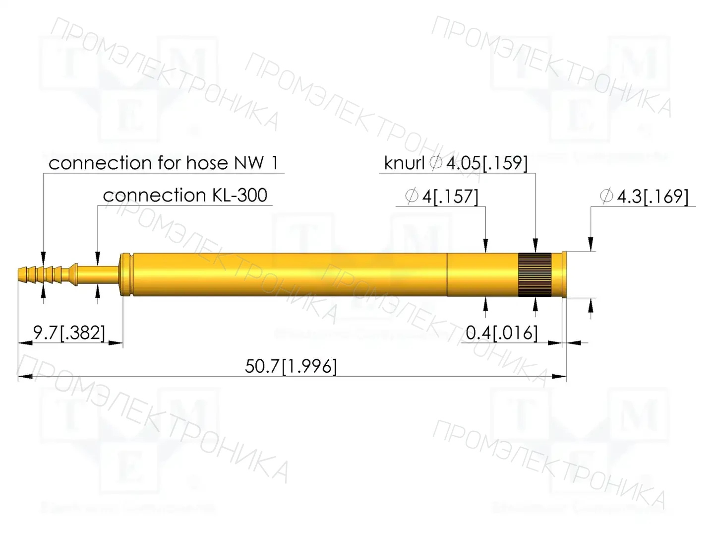 INGUN KS-388M-1 — Гнёзда для измерительных щупов