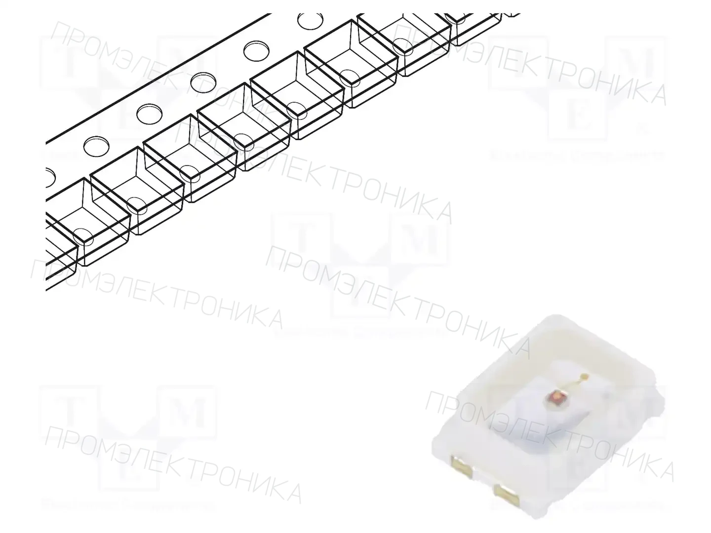 REFOND RF-OURI16TS-CE — Светодиоды SMD цветные