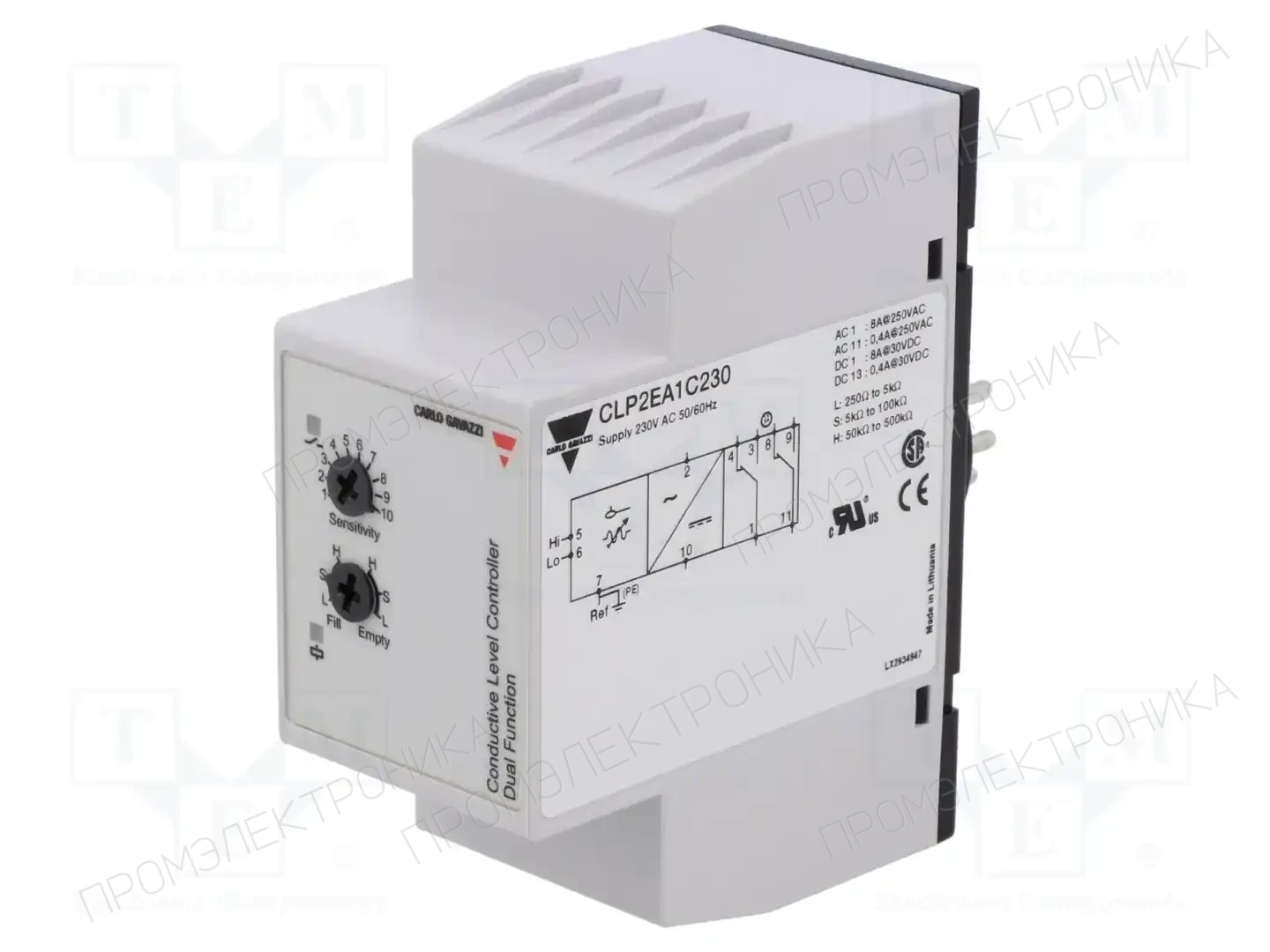 CARLO GAVAZZI CLP2EA1C230 — Контрольные реле