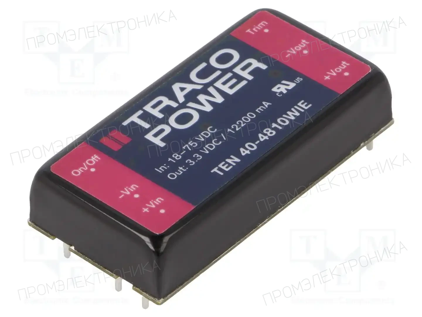 TRACO POWER TEN 40-4810WIE — Преобразователи DC/DC