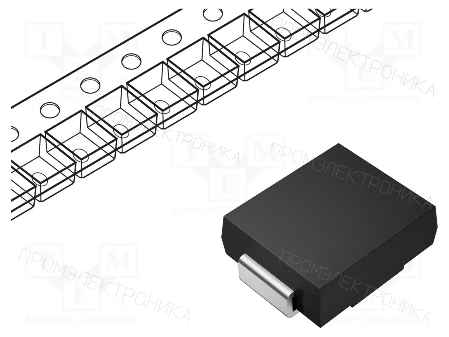 onsemi MURS105T3G — Универсальные диоды SMD