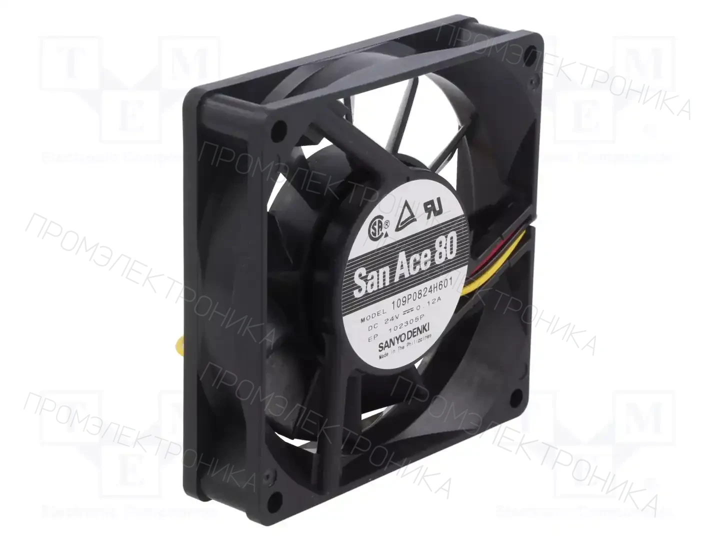 SANYO DENKI 109P0824H601 — Вентиляторы DC 24V