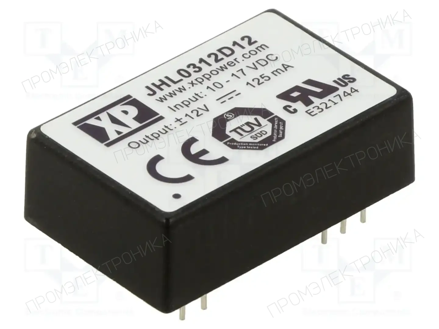 XP POWER JHL0312D12 — Преобразователи DC/DC