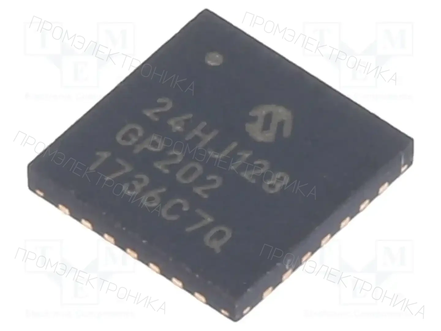 Microchip Technology PIC24HJ128GP202-I/MM — Линейка PIC 16-bit
