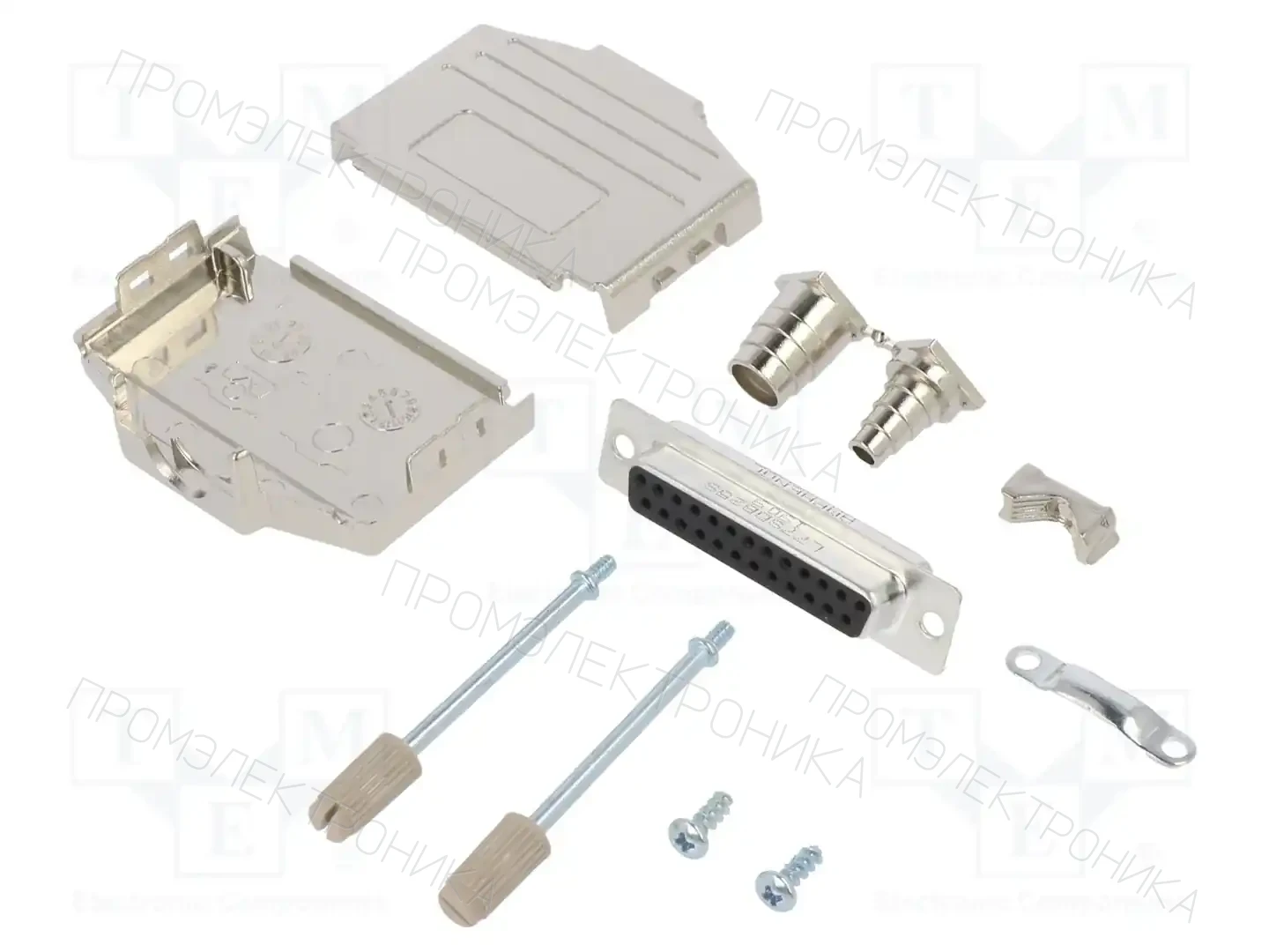 AMPHENOL COMMUNICATIONS SOLUTIONS L17DPPK25-M+L717SDE25S — Комплектные штекеры D-Sub