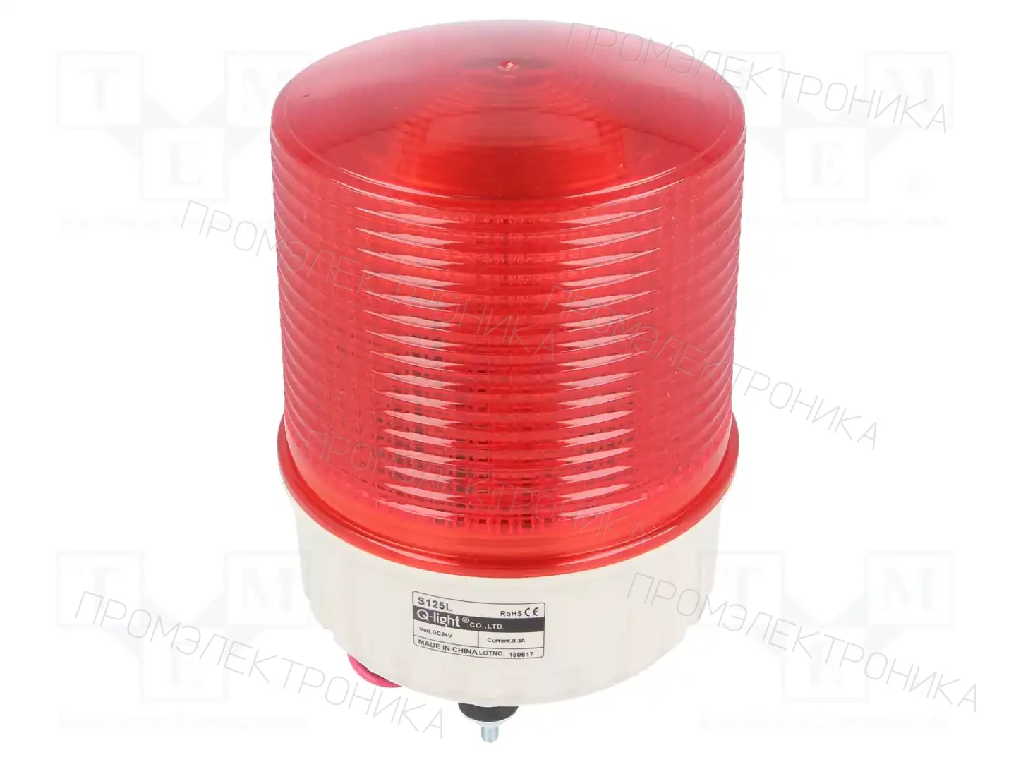 QLIGHT S125L-24-R — Сигнализаторы световые
