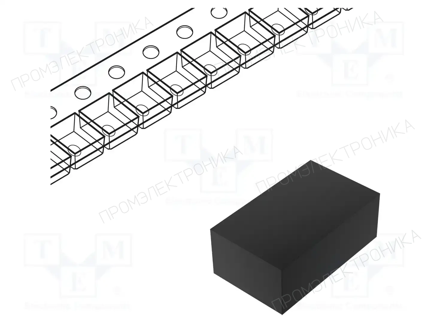 Texas Instruments TPD1E10B09DPYR — Диоды TVS SMD двунаправленные