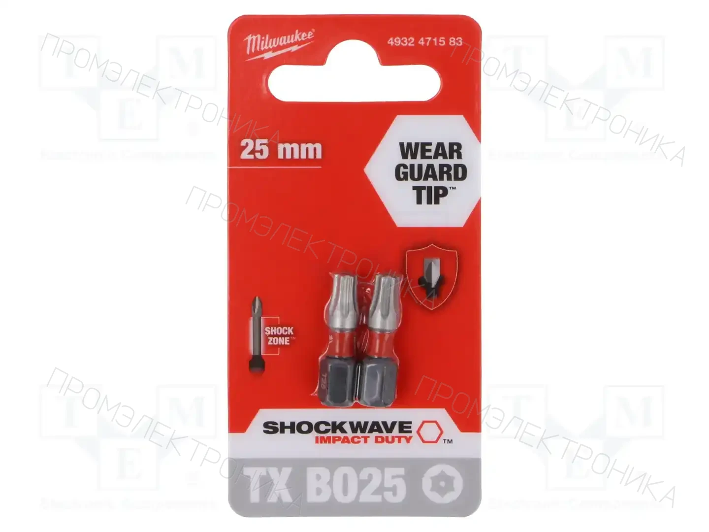 Milwaukee 4932471583 — Наконечники для отверток