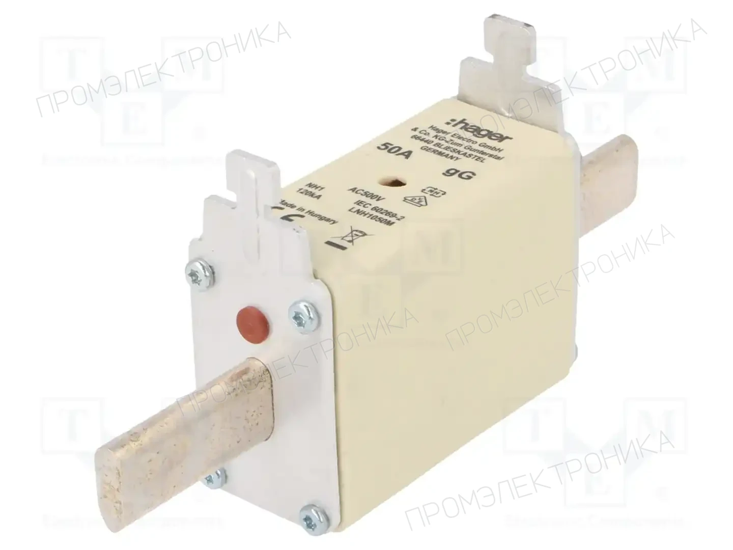 HAGER LNH1050M — Предохранители NH