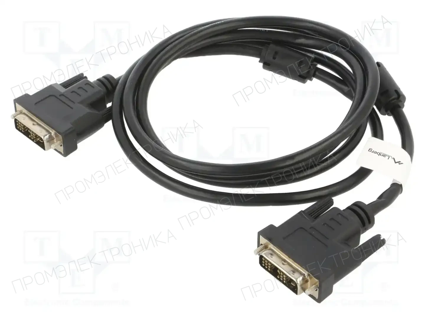 LANBERG CA-DVIS-10CC-0018-BK — Кабели и адаптеры HDMI, DVI, DisplayPort