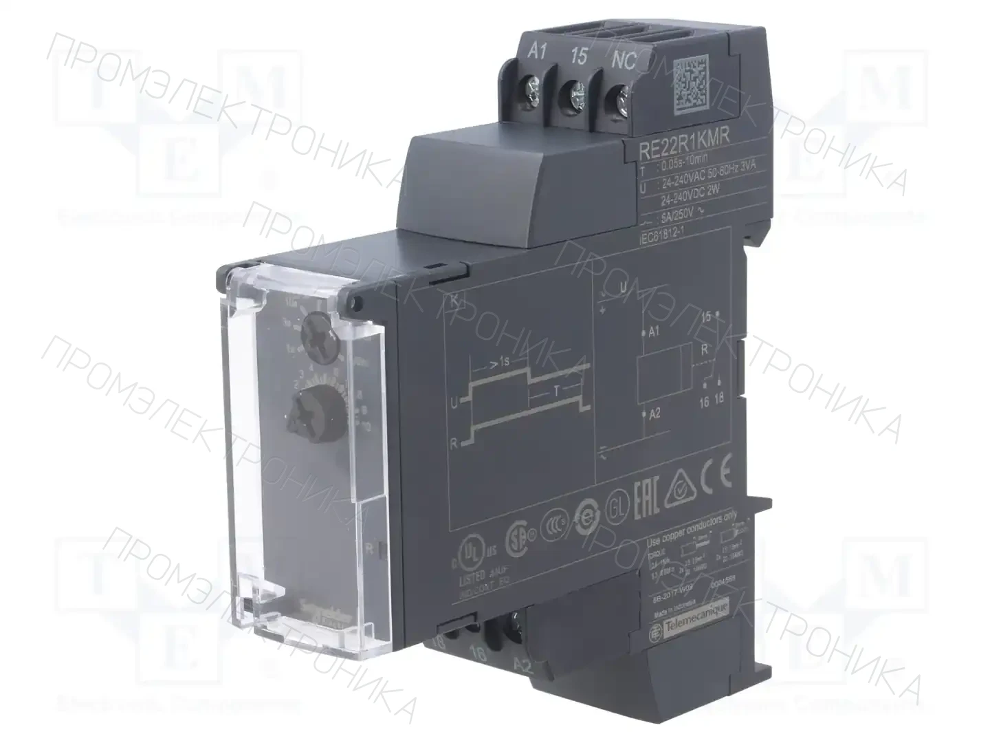 SCHNEIDER ELECTRIC RE22R1KMR — Временные аналоговые реле