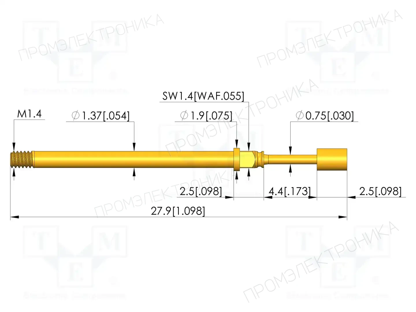 INGUN GKS-899 303 180 A 0702 M — Измерительные щупы