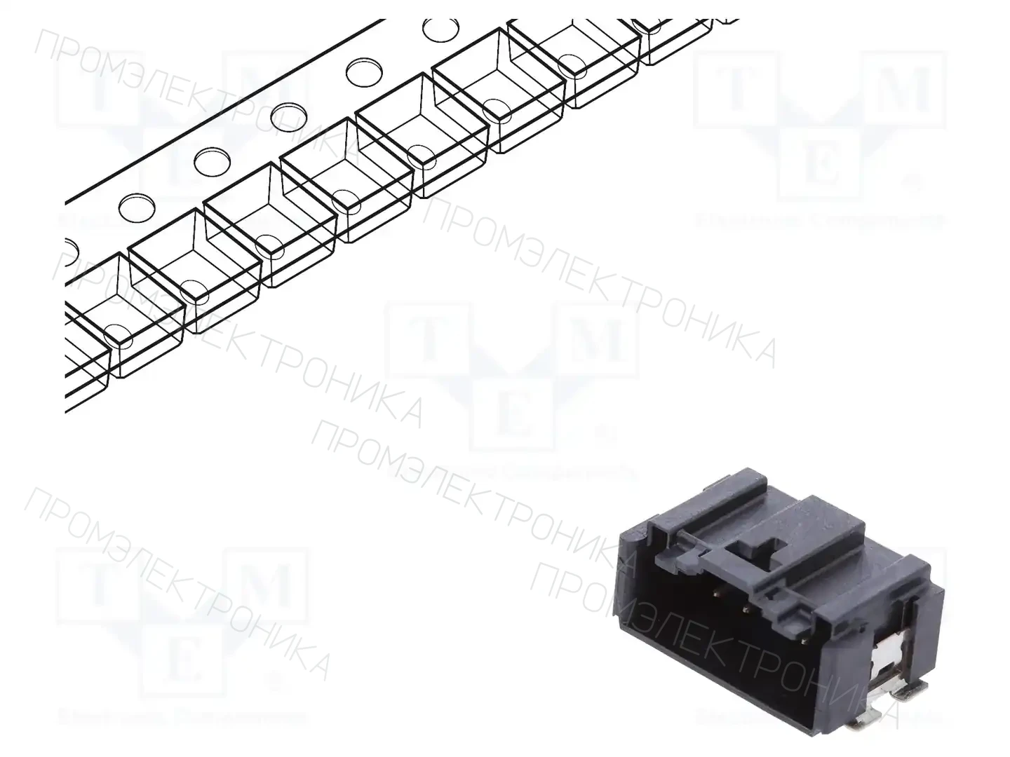 AMPHENOL COMMUNICATIONS SOLUTIONS 10142344-110KLF — Разъeмы пластина - пластина
