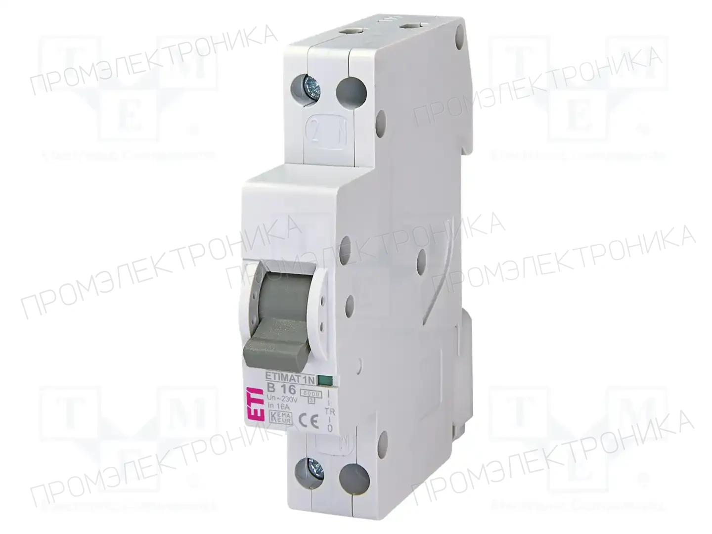 ETI POLAM ETIMAT 1N 1P+N B16 6KA — Выключатели максимального тока