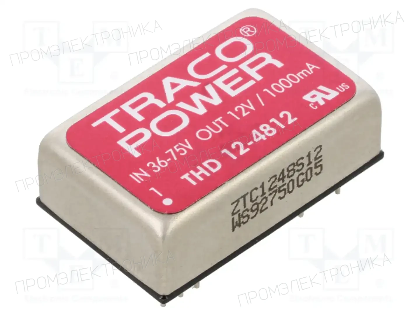 TRACO POWER THD 12-4812 — Преобразователи DC/DC