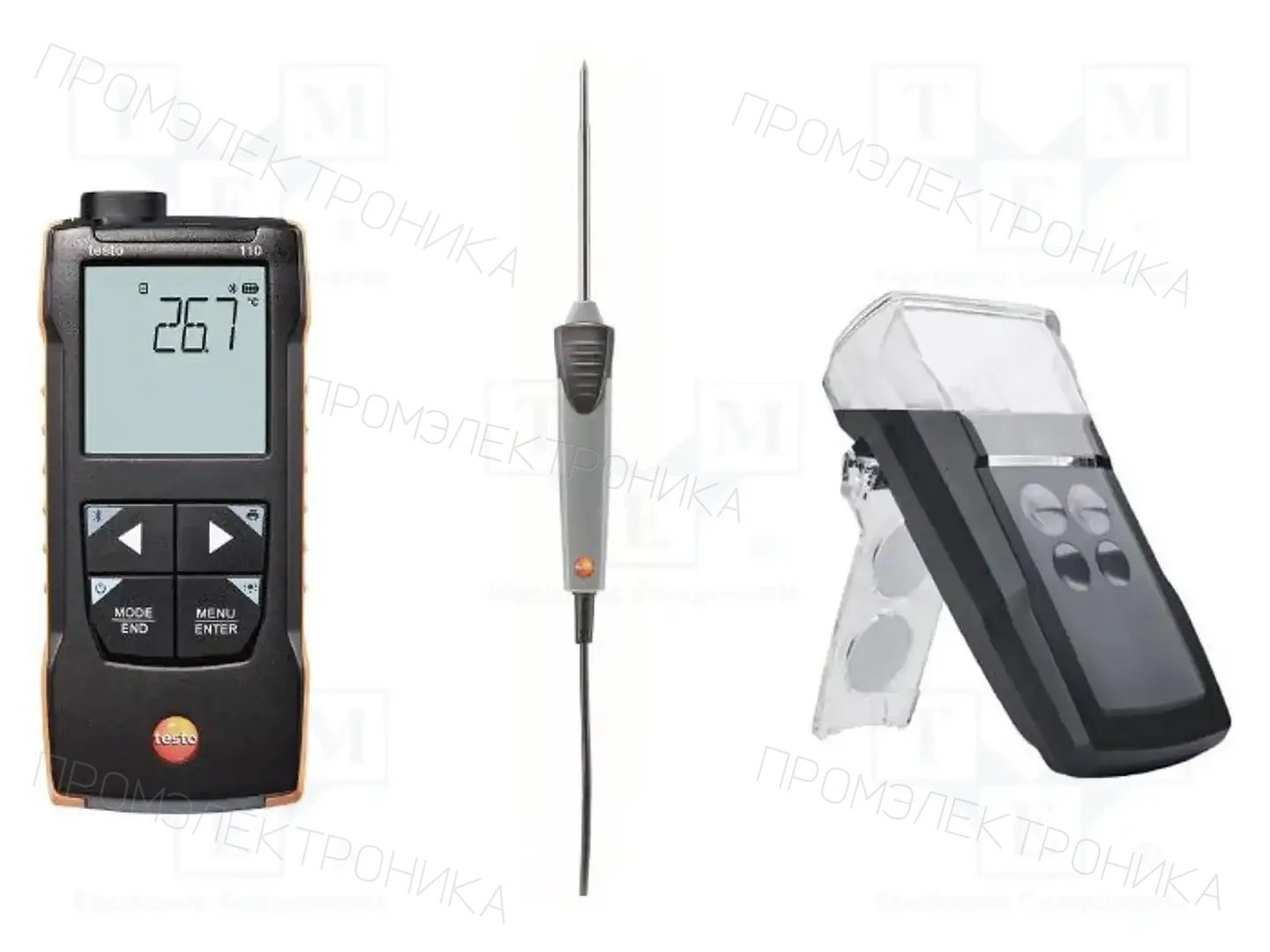TESTO TESTO 110 (ZESTAW Z SONDĄ ZANURZENIOWĄ) — Измерители температуры 110 (ZESTAW Z SONDĄ ZANURZENIOWĄ)