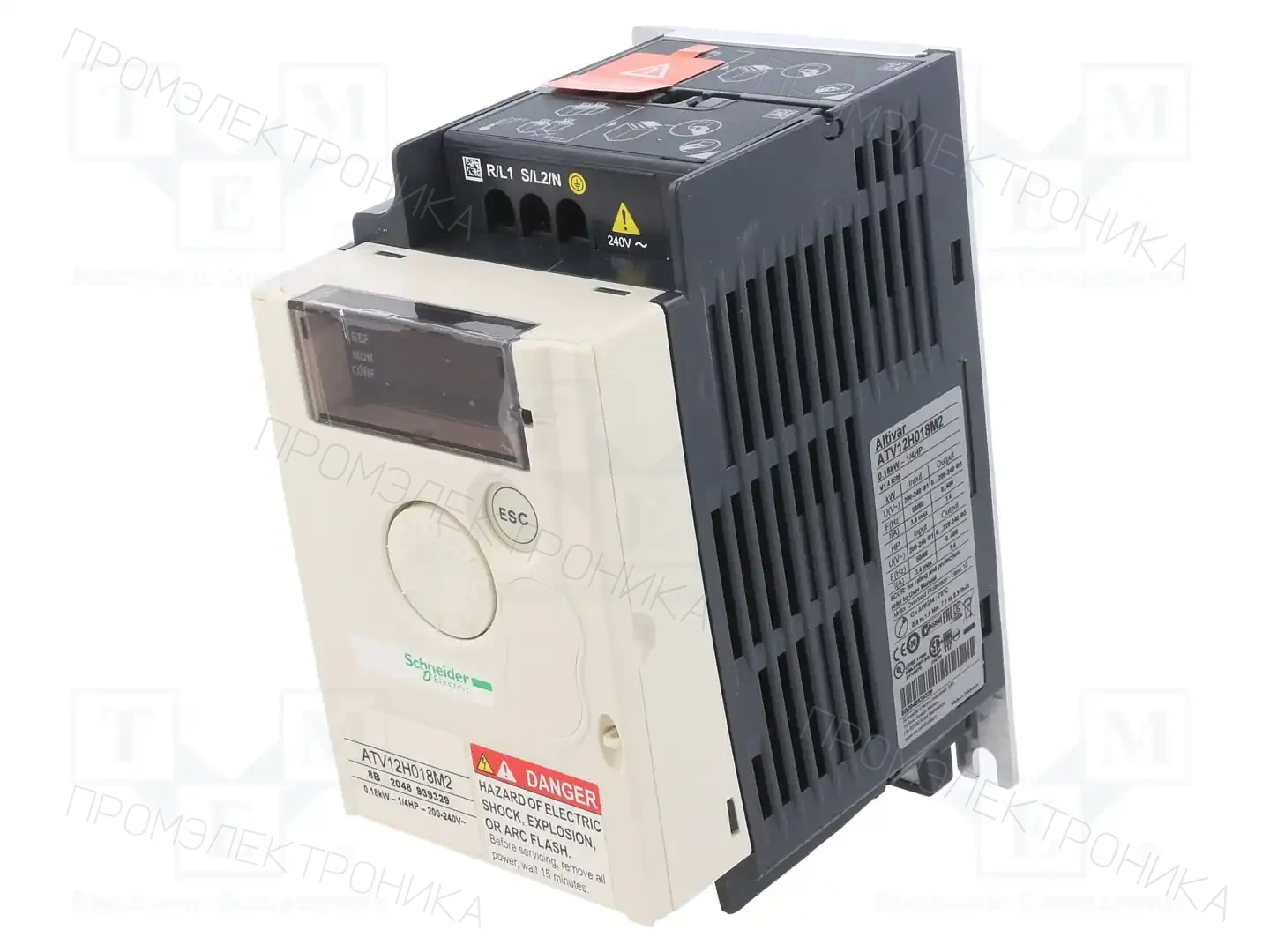 SCHNEIDER ELECTRIC ATV12H018M2 — Однофазные инверторы