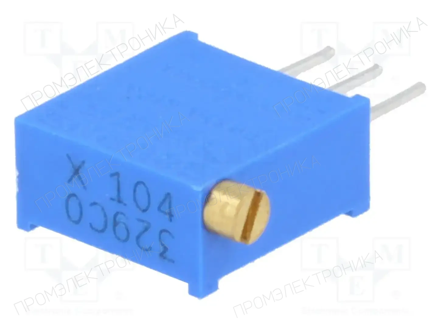 BOURNS 3296X-1-104LF — Потенциометры THT многооборотные 3/8 дм