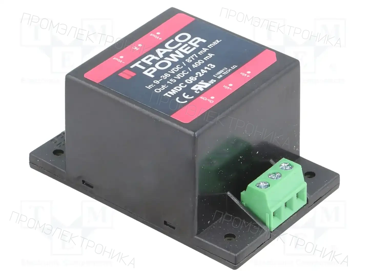 TRACO POWER TMDC 06-2413 — Преобразователи DC/DC