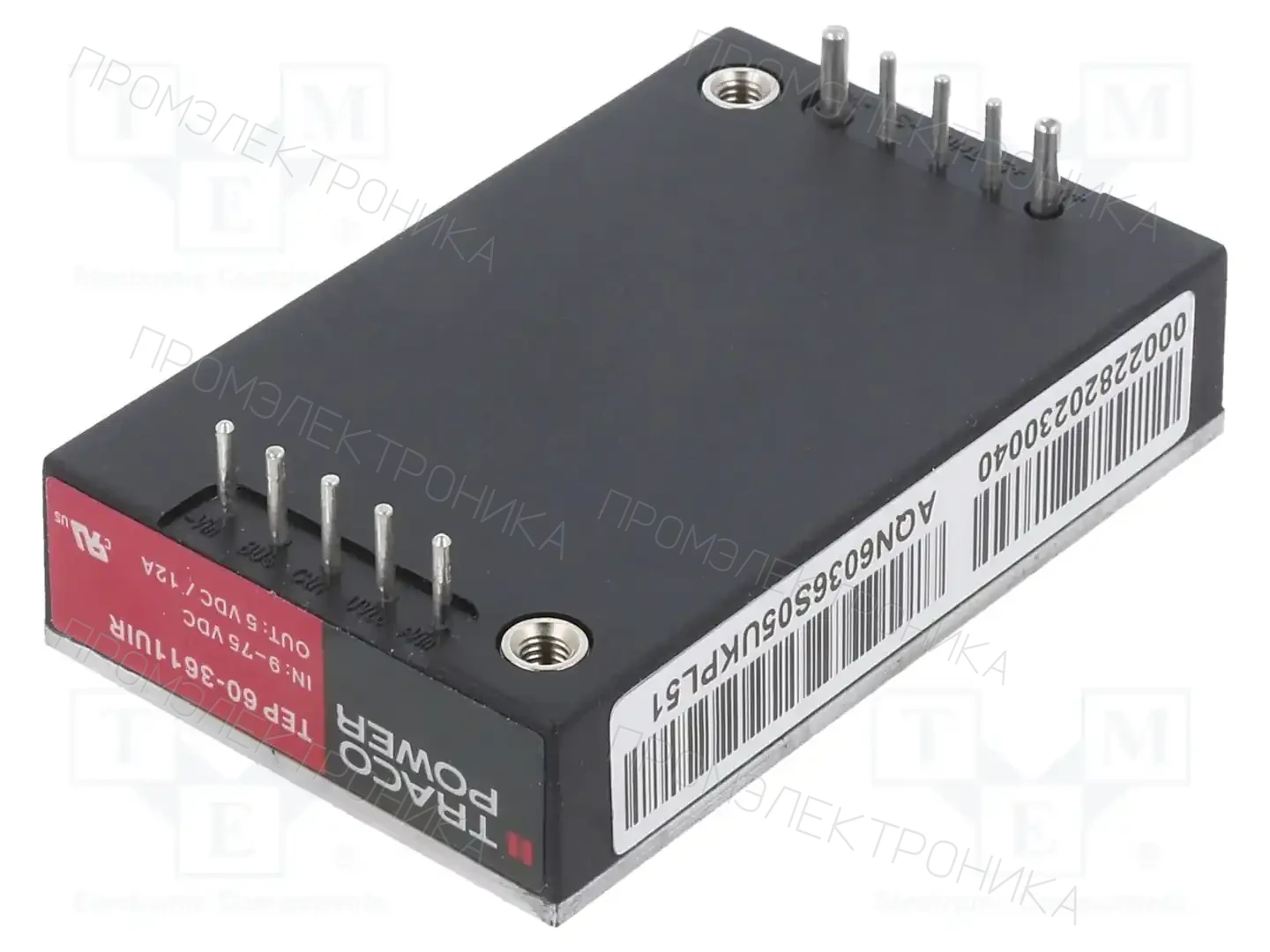 TRACO POWER TEP 60-3611UIR — Преобразователи DC/DC