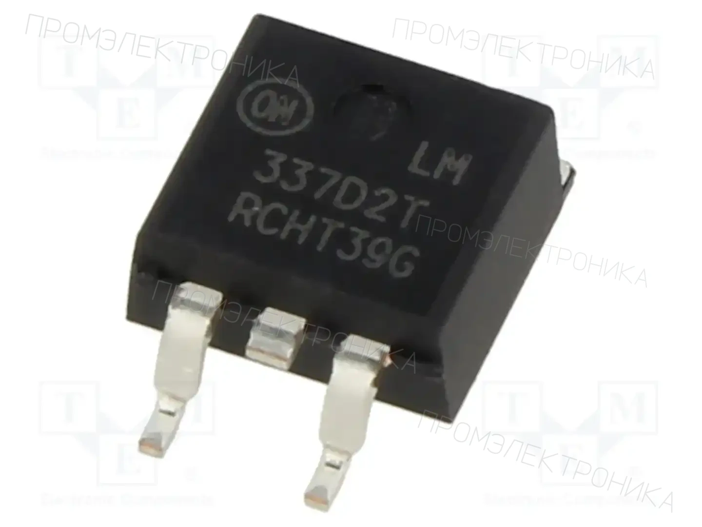 onsemi LM337D2TR4G — Стабилизаторы напряжения регулируемые