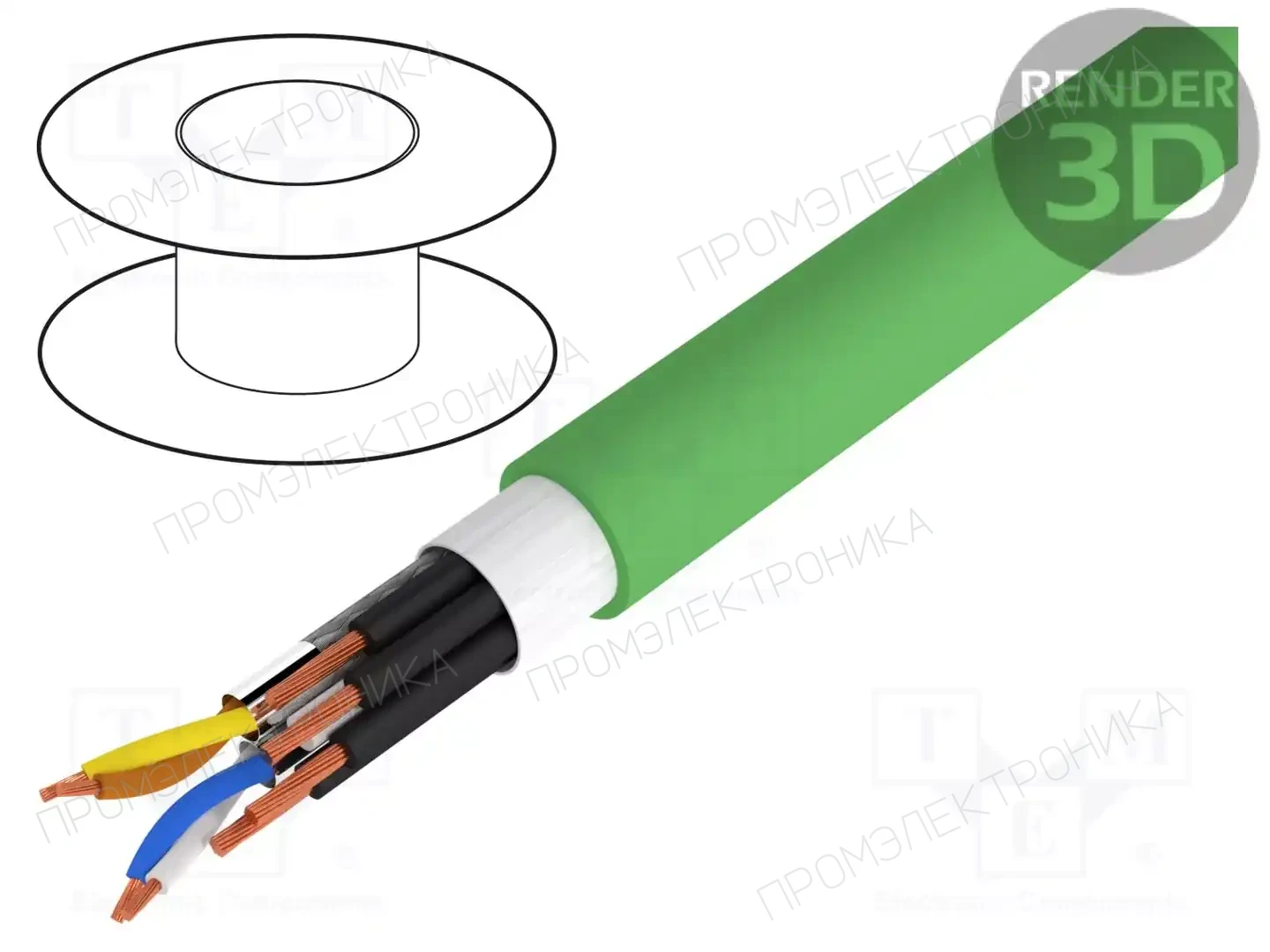 HELU 801651 — Провода промышленные Ethernet