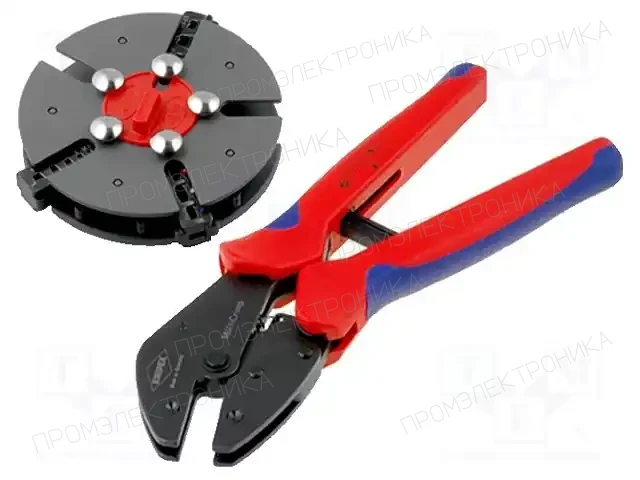 KNIPEX 97 33 01 — Зажимные уст-ва кабельных наконечников