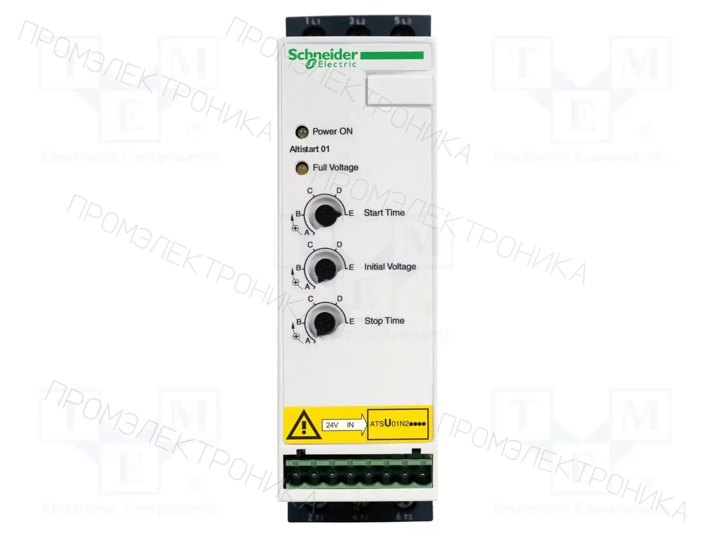 SCHNEIDER ELECTRIC ATSU01N222LT — Устройства плавного пуска