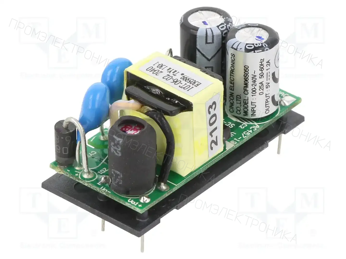CINCON CFM06S050 — Преобразователи AC/DC для PCB