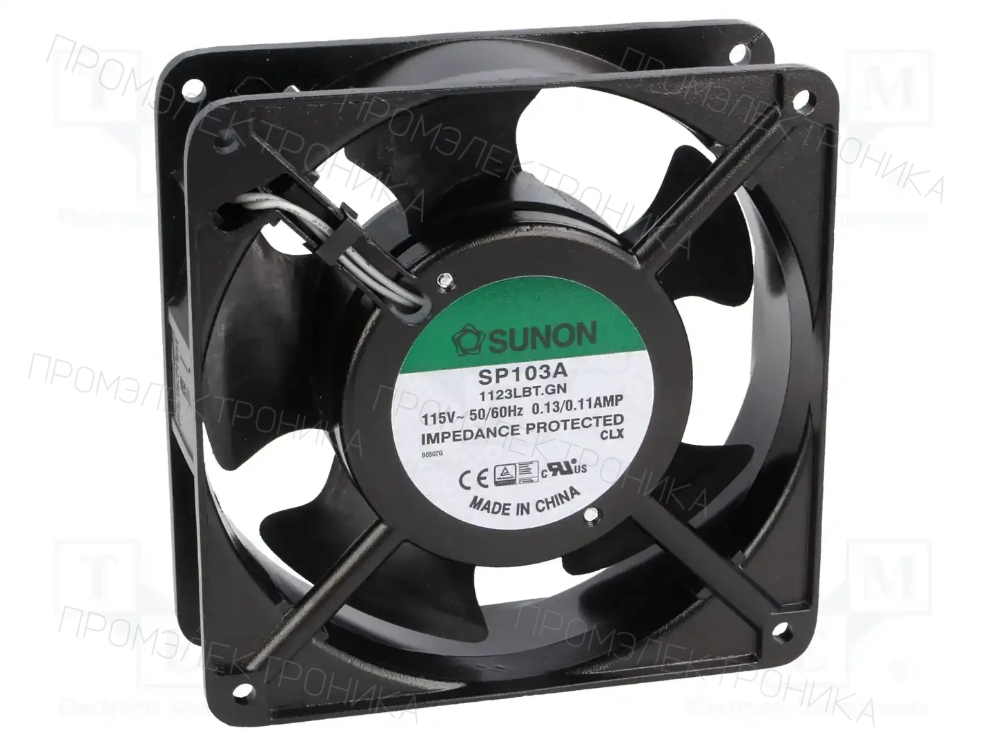 SUNON SP103A1123LBT.GN — Вентиляторы AC 115V