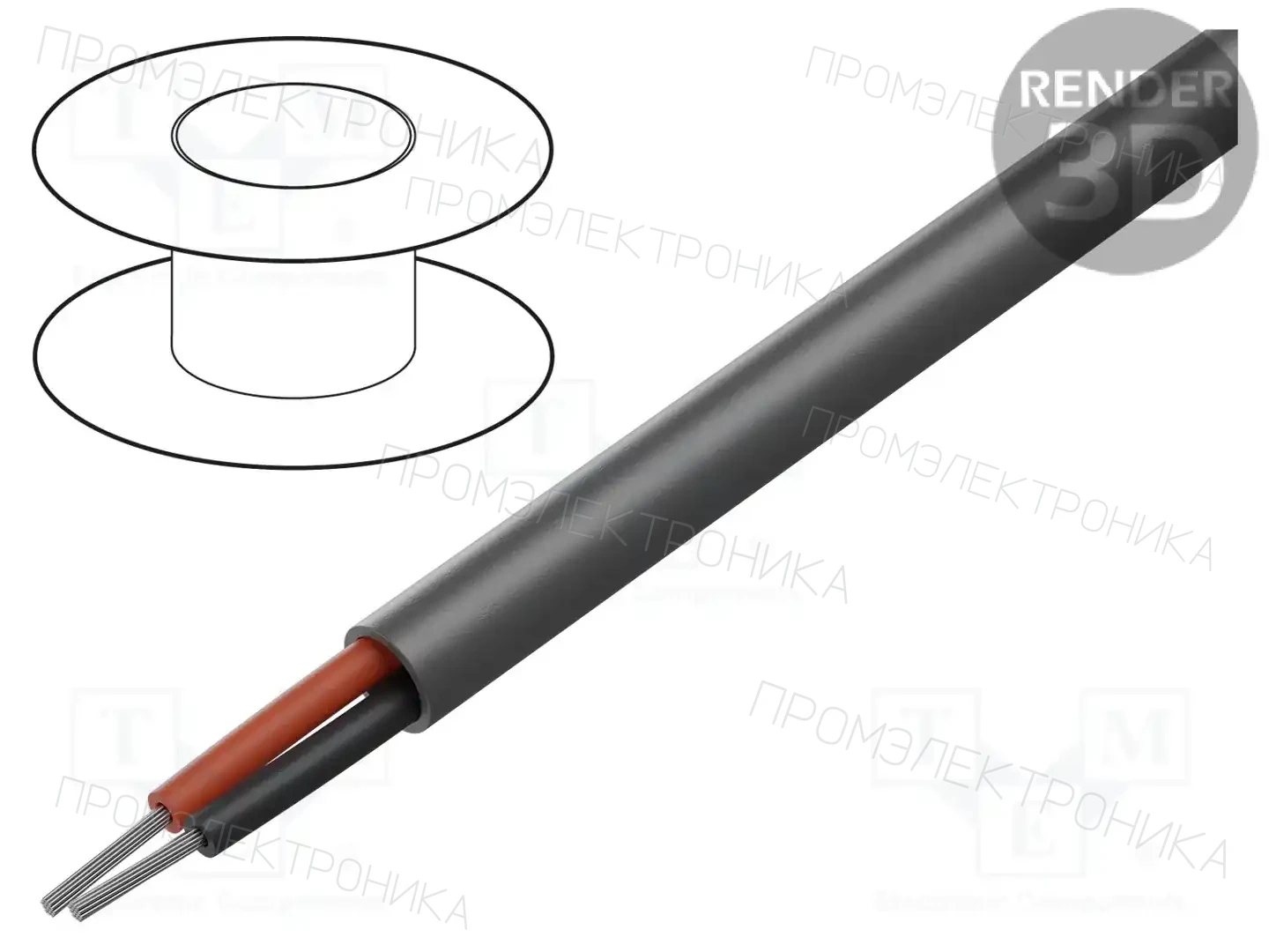 ALPHA WIRE 79019 SL001 — Провода многожильные неекранированные