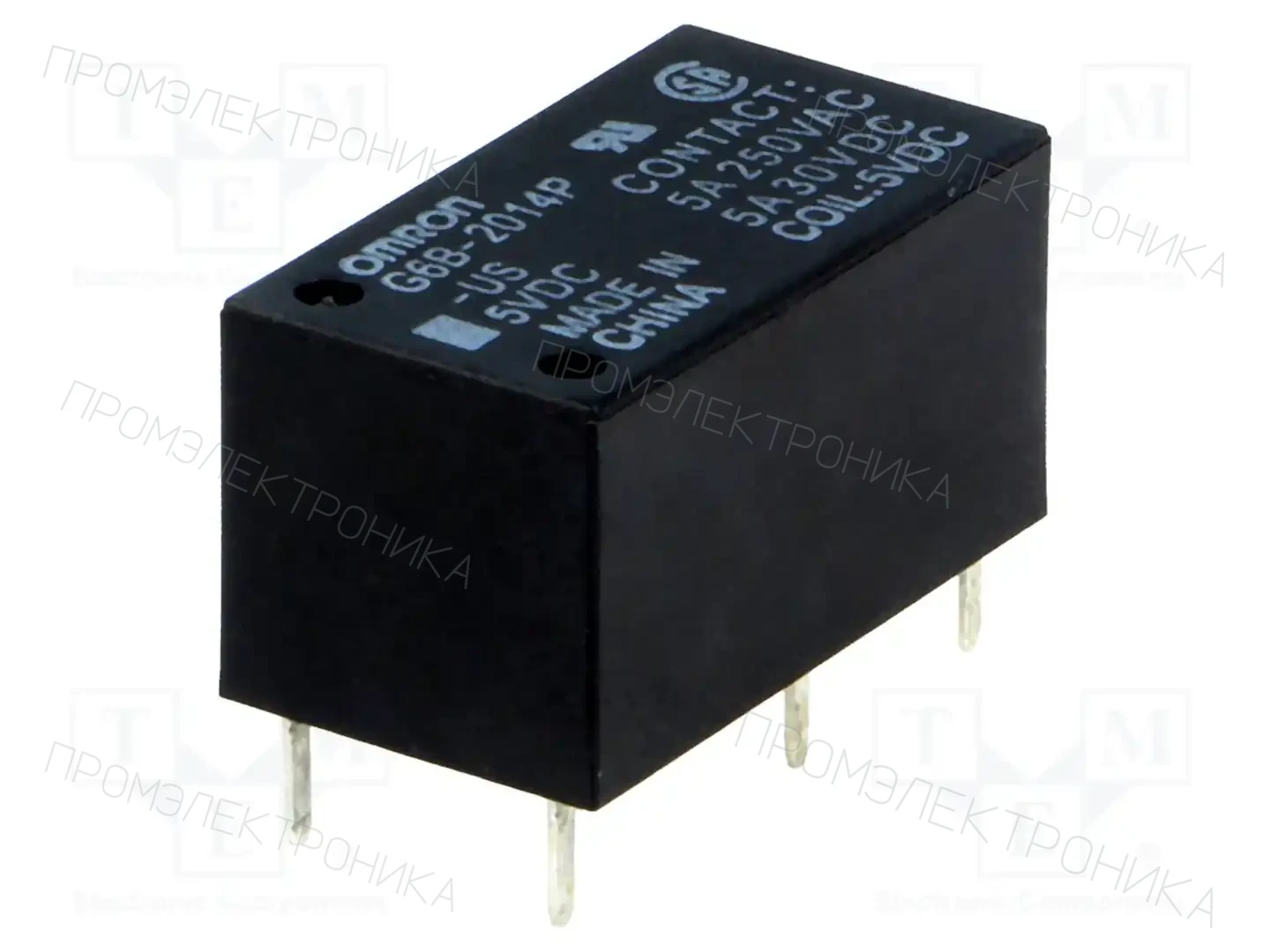 OMRON Electronic Components G6B-2014P-US 5VDC — Реле электромагн. миниатюрные