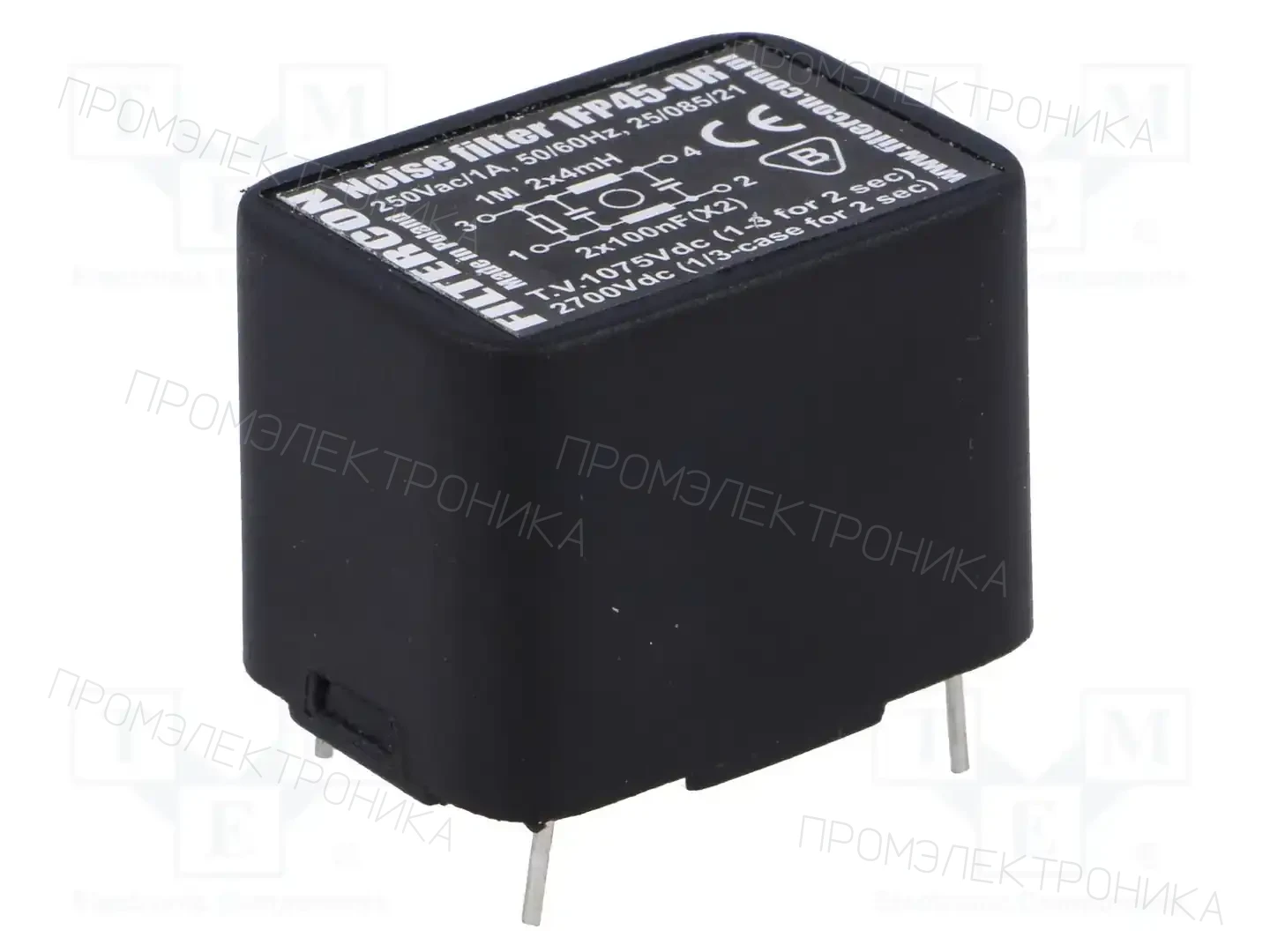 FILTERCON 1FP45-0R — Противопомеховые фильтры THT