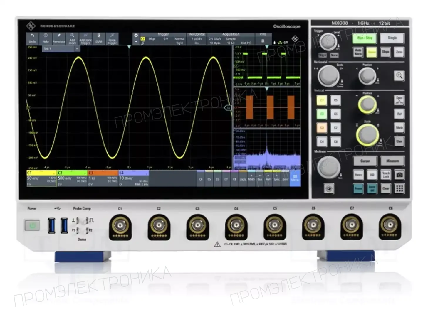 ROHDE & SCHWARZ MXO38-1000 — Осциллоскопы цифровые