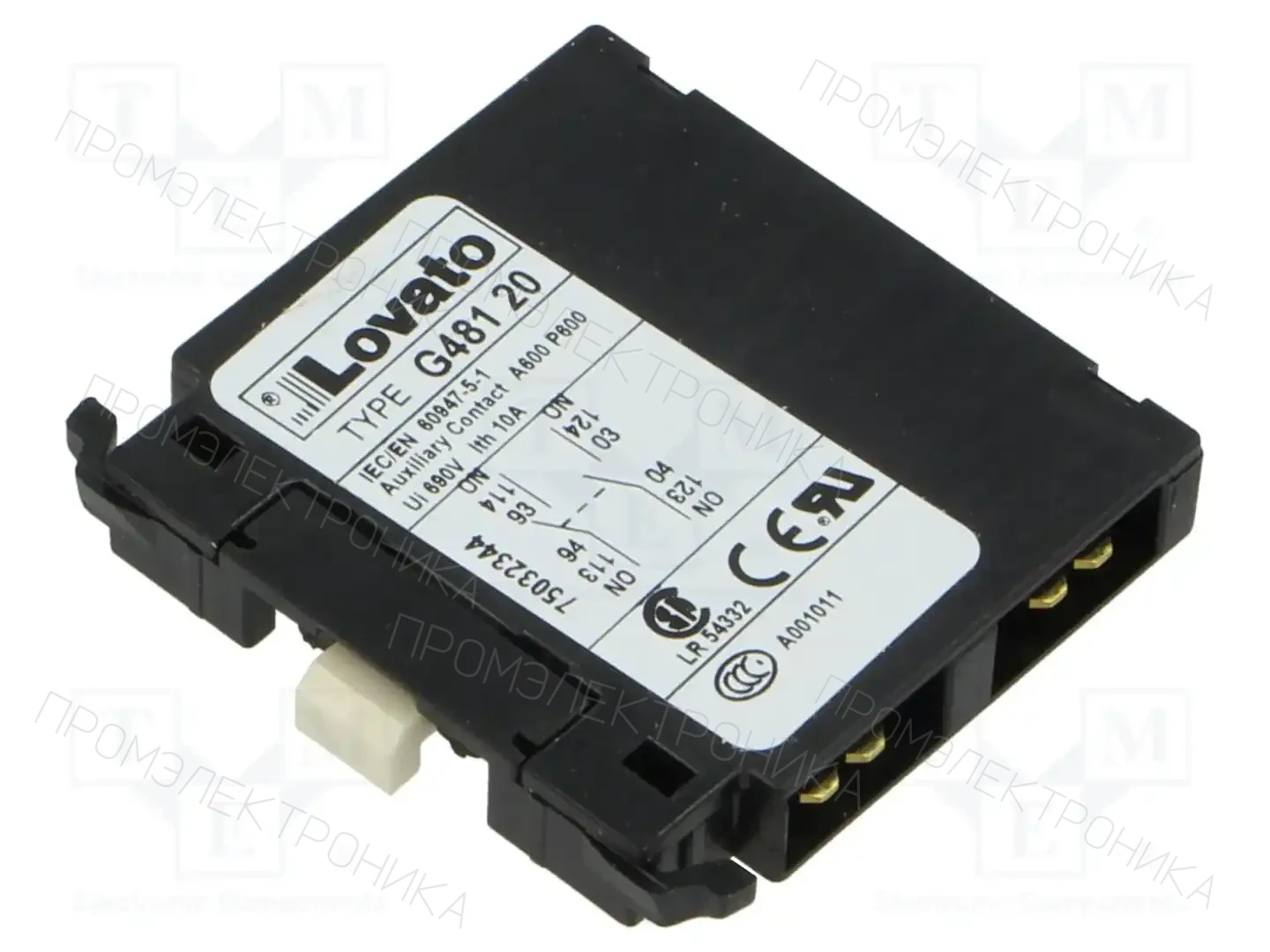 LOVATO ELECTRIC 11G48120 — Контакторы - дополнительное оборудование