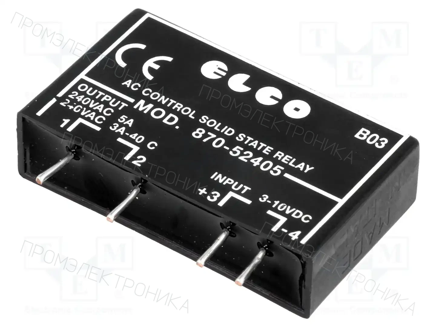 ELCO SRL SSR 870-52405 — Реле SSR однофазные