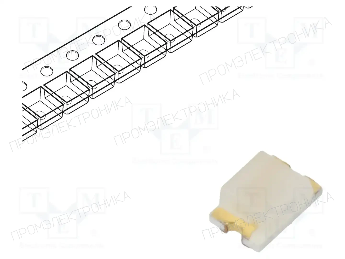 ams OSRAM LY R976 — Светодиоды SMD цветные