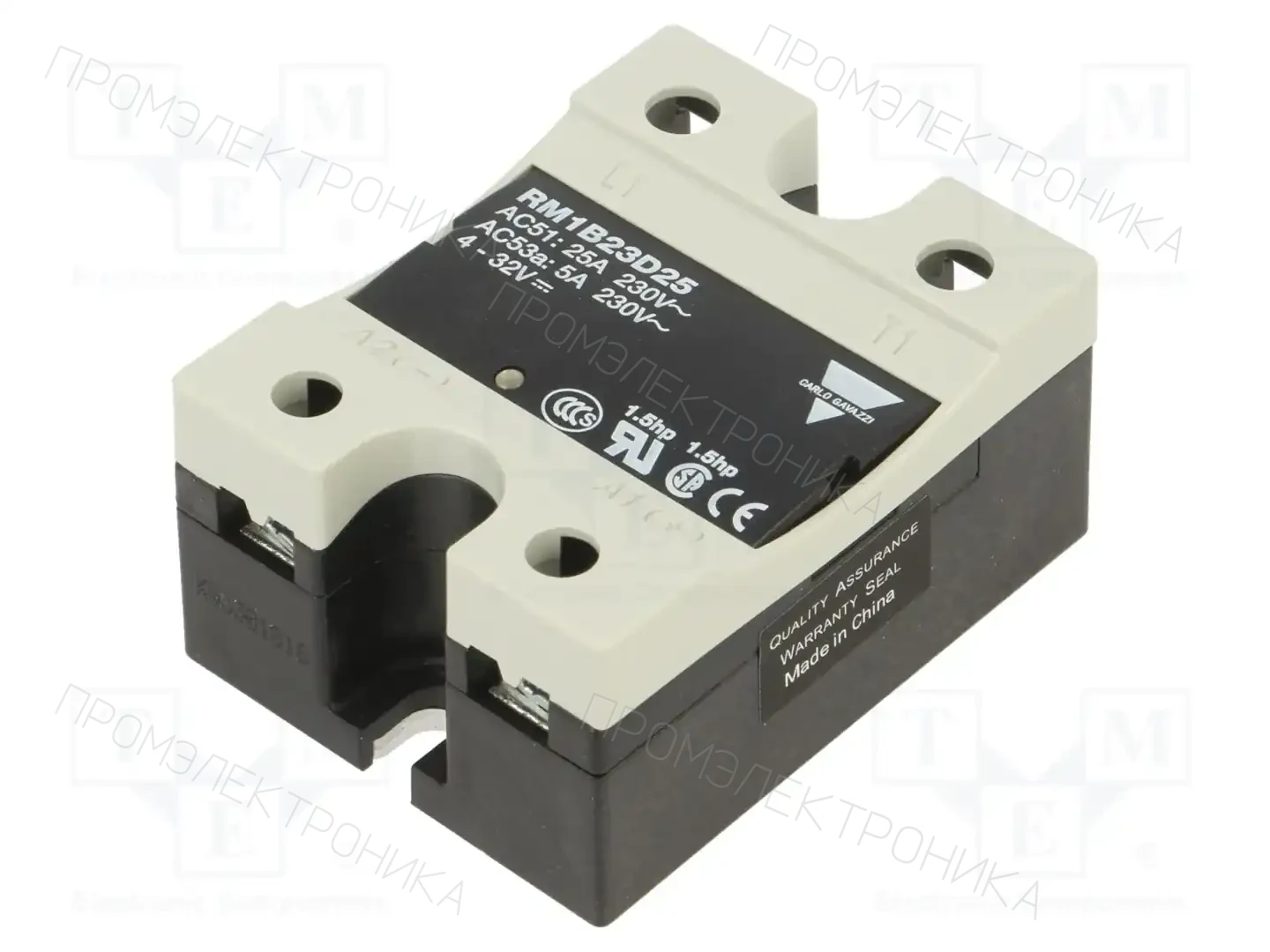 CARLO GAVAZZI RM1B23D25 — Реле SSR однофазные