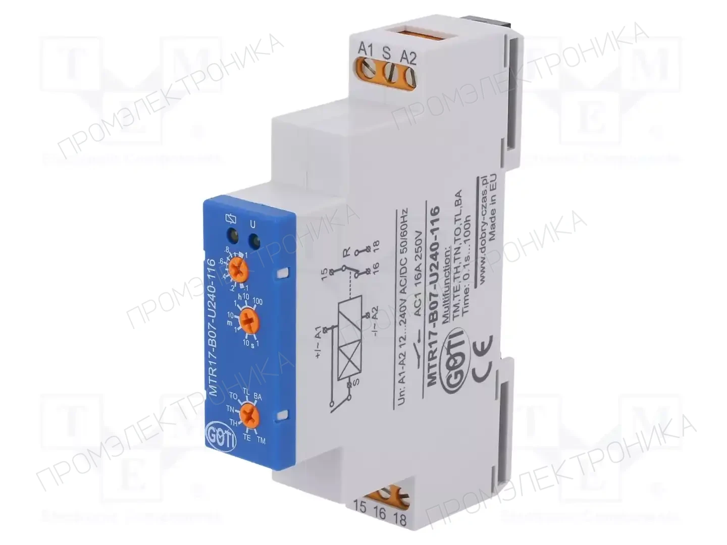 DOBRY CZAS MTR17-B07-U240-116 — Временные аналоговые реле