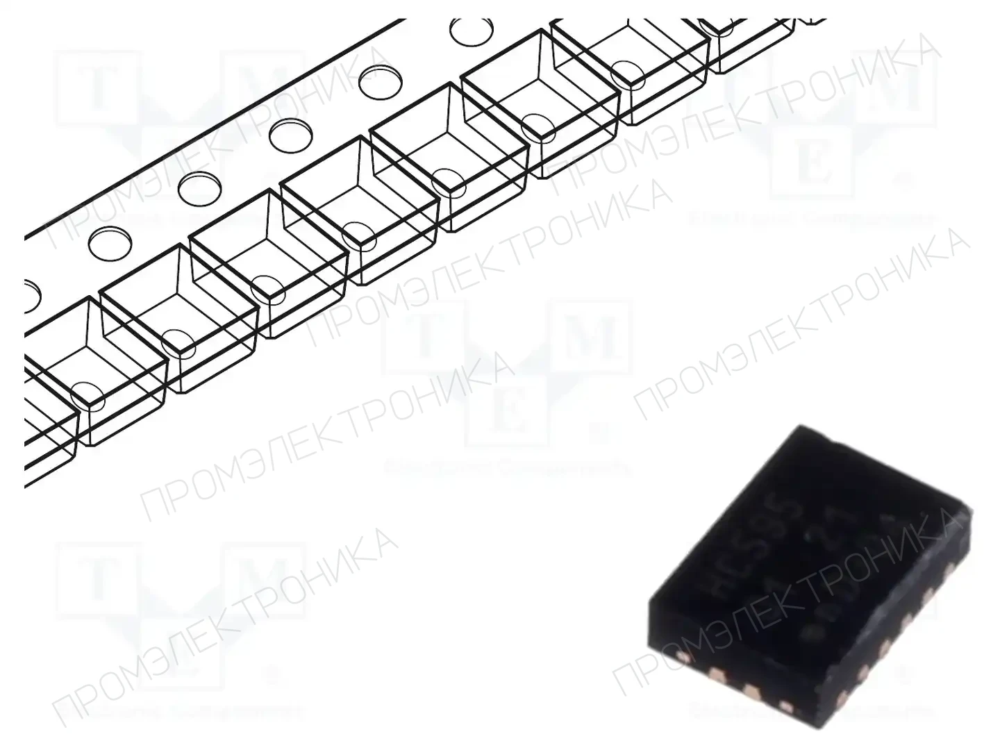 NEXPERIA 74HC595BQ,115 — Сдвигающие регистры