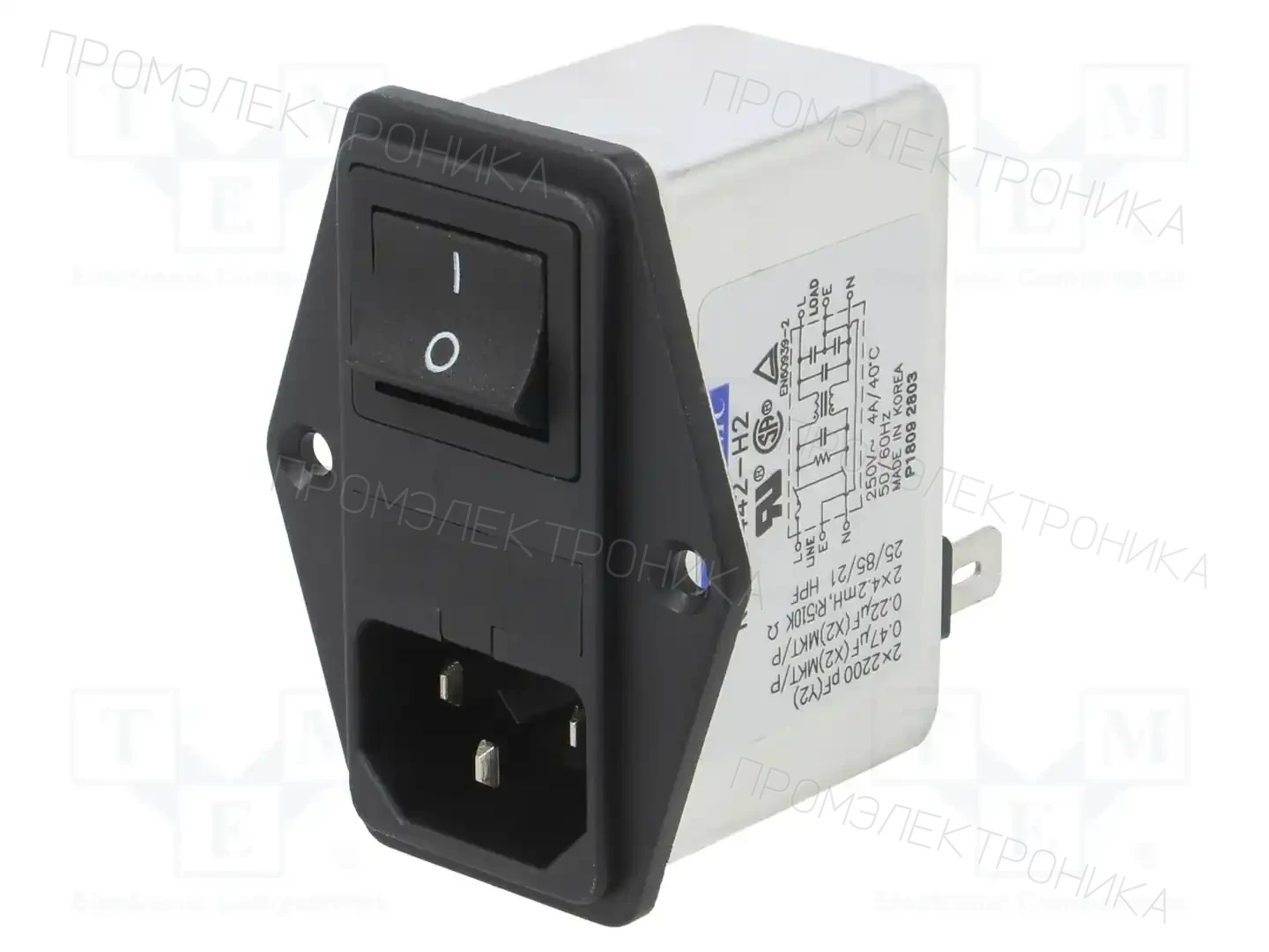 ROXBURGH EMC RIP0442H2 — Разъемы IEC 60320