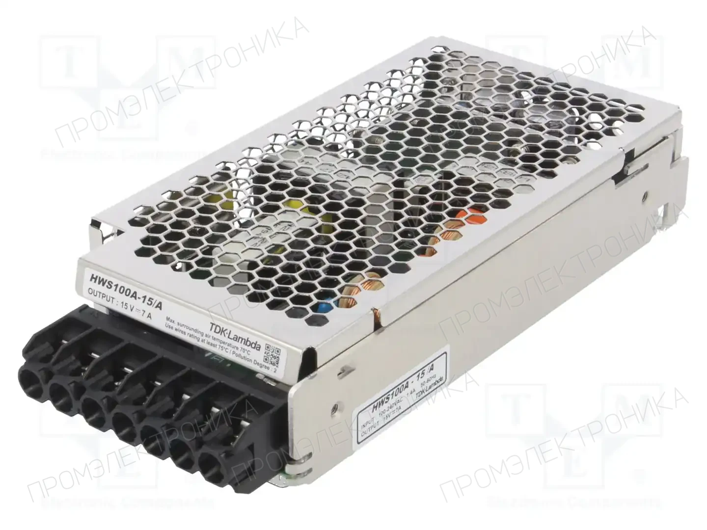 TDK-LAMBDA HWS100A-15/A — Блоки питания для встраивания