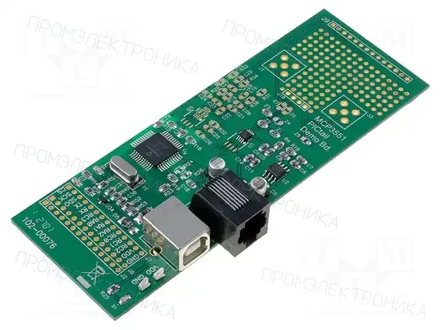 Microchip Technology MCP3551DM-PCTL — Наборы пусковые для систем Microchip