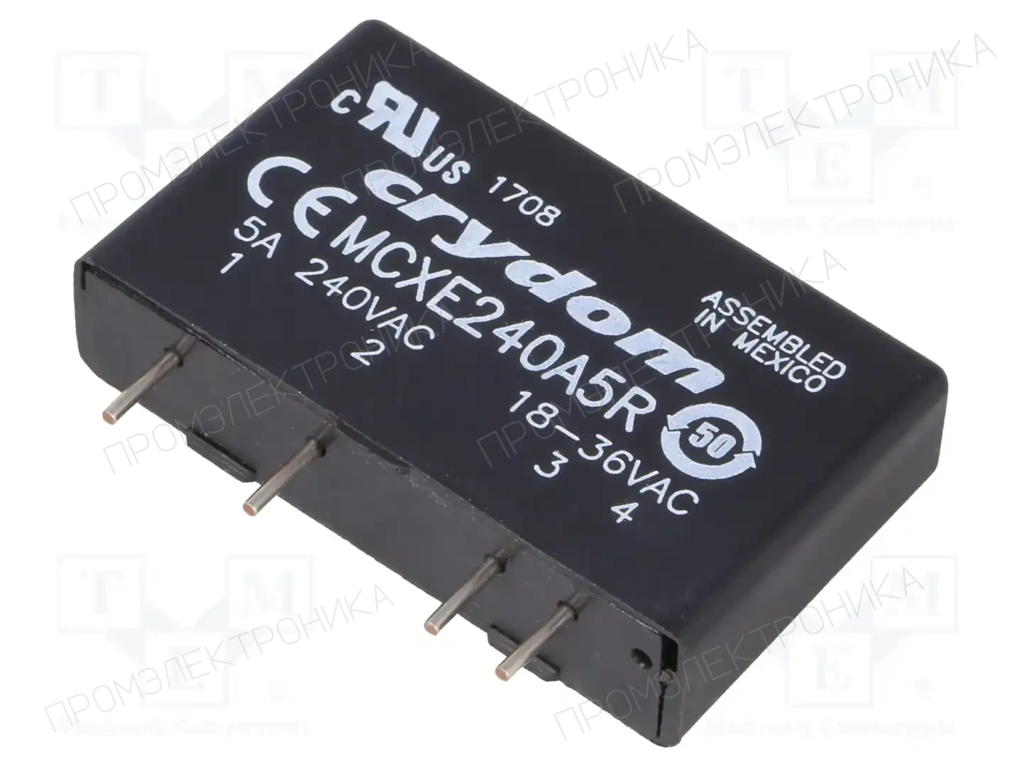 SENSATA / CRYDOM MCXE240A5R — Реле SSR однофазные