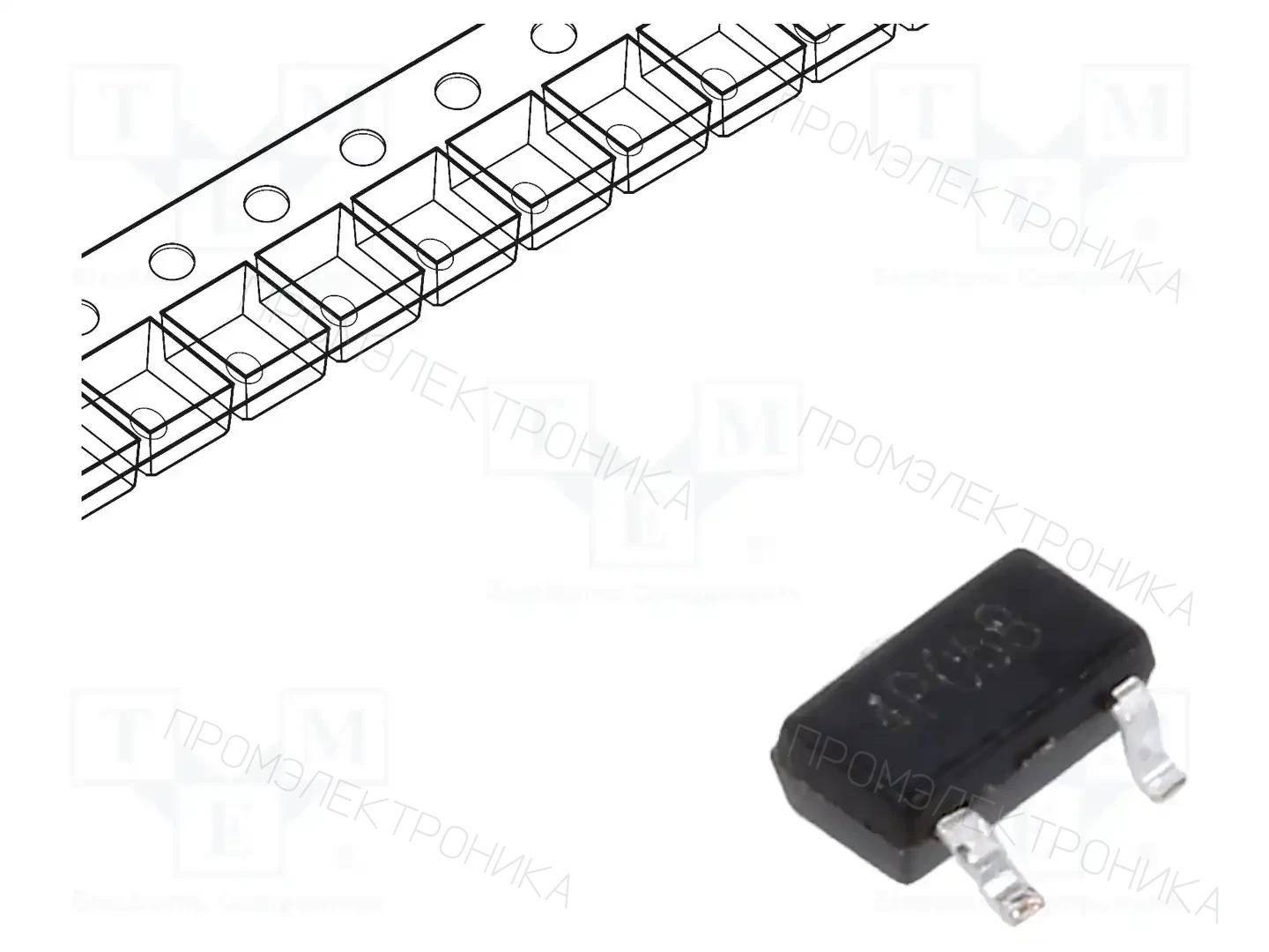 BRIDGELUX BXT1700P06M — Транзисторы с каналом P SMD