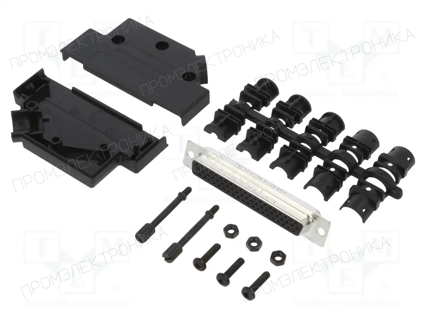 AMPHENOL COMMUNICATIONS SOLUTIONS L17D45PK-P-37+L77HDC62S — Комплектные штекеры D-Sub