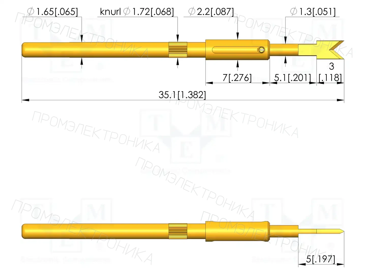INGUN GKS-710 221 050 A 1507 — Измерительные щупы