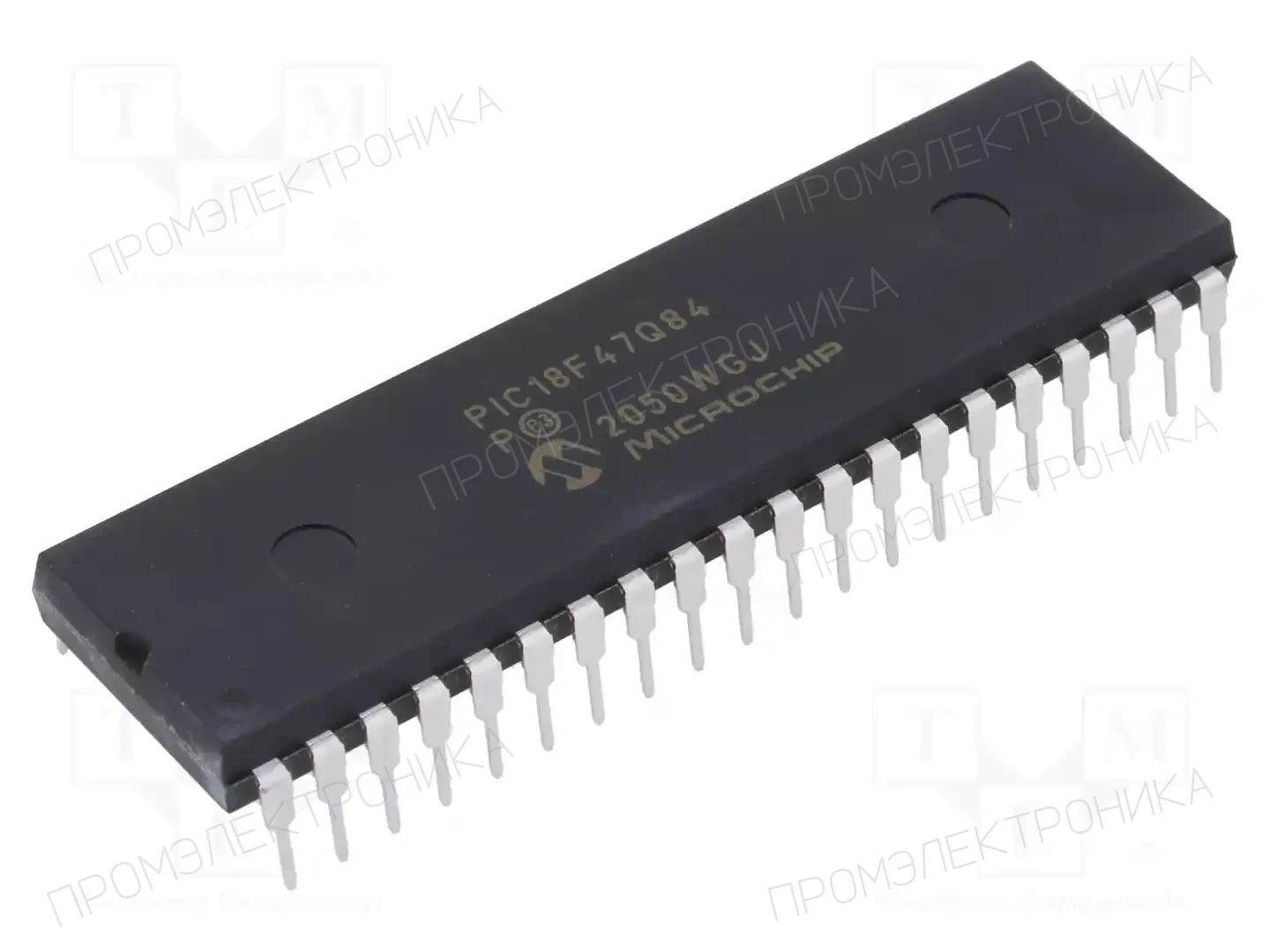 Microchip Technology PIC18F47Q84-I/P — Линейка PIC 8-bit