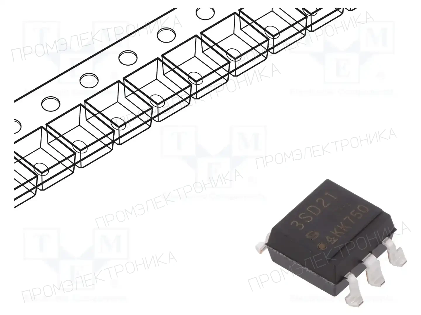 SHARP PC3SD21YXPKH — Оптотриаки